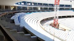 Las obras en el nuevo estadio contin&uacute;an.