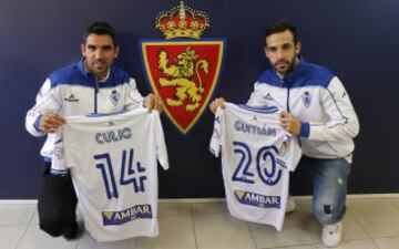 CULIO Y GUITAN nuevos jugadores del Zaragoza 