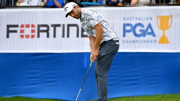 Joel Moscatel pierde el liderato en la segunda jornada del PGA de Australia