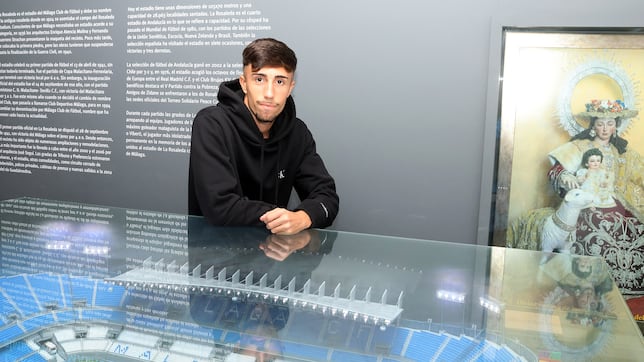 David Larrubia, el mago de La Luz que ilumina al Málaga