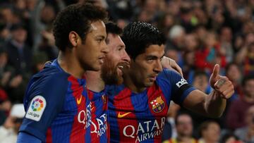 ¡Idénticos! Los dobles de Messi Neymar y Suárez rompen las redes