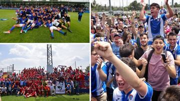 Consulta los resultados de todos los partidos del playoff de Tercera: Espanyol B, Conquense, Teruel, Gimn&aacute;stica, Calahorra, Inter M. y Oviedo B ascienden a Segunda B