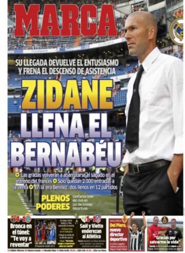 Portadas de la prensa mundial