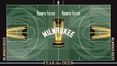 La NBA ‘modifica’ sus canchas para la Copa: así son las 30 pistas de la NBA Cup