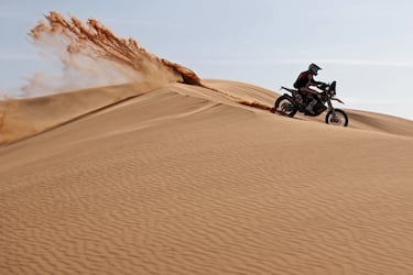 Alexandre Vaudan del Team Casteu Trophy en acción durante la etapa 6.