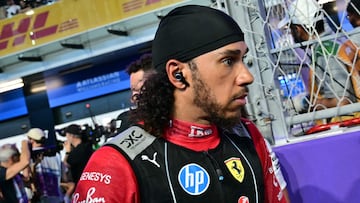 Lewis Hamilton (Ferrari). Yeda, Arabia Saudí. F1 2025.