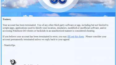 Llegan nuevos baneos a Pokémon GO