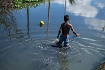 Fútbol en las calles de Olinda