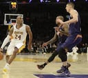 Los Angeles Lakers pierden sin Kobe Bryant... y con él en pista