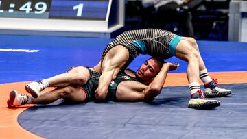 Kamal ¡®pierde¡¯ la cabeza en el Mundial de lucha