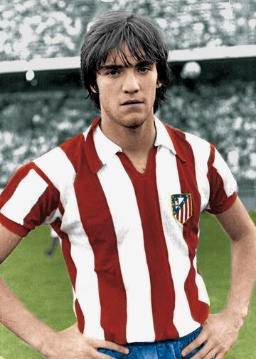 En la temporada 1979/80 lleg¨® al Atl¨¦tico de Madrid. En el conjunto rojiblanco estuvo tres temporadas donde lleg¨® a ser internacional con la selecci¨®n espa?ola de f¨²tbol. En aquella ¨¦poca, como colchonero, coincidi¨® con jugadores como Miguel Reina, Arteche o Lu¨ªs Edmundo Pereira.
