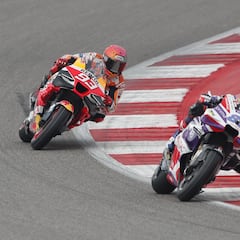 Pendientes de Márquez y del acoso de ‘Martinator’