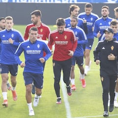 El Zaragoza reanuda hoy los entrenamientos