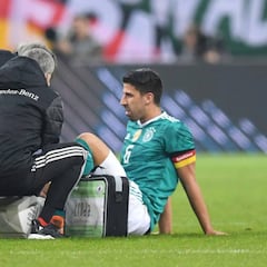 La lesión de Sami Khedira se quedó sólo en un susto