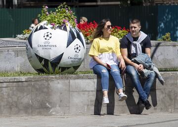 Kiev gets ready for Saturday's Champions League final