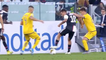 Está el caño que no ves venir, el doloroso... y luego ya la magia de Dybala: gracias por esto, Paulo