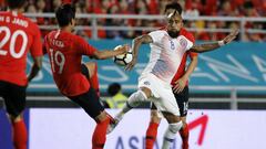 La Roja igualó ante Corea del Sur con un recuperado Vidal