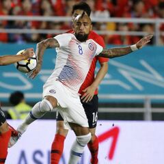 La Roja igualó ante Corea del Sur con un recuperado Vidal