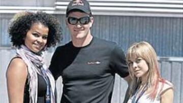 <b>'FÓRMULA UNAS'. </b>Coma participó en la selección de las chicas de Red Bull del GP de España de F-1.