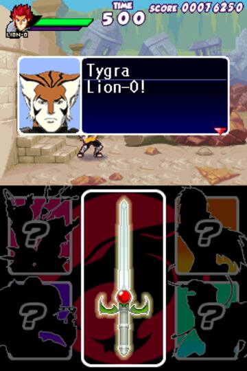 Captura de pantalla - Thundercats (DS)