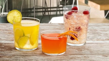 Juego de vasos grandes de cristal