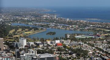 Circuito de Albert Park en Australia.