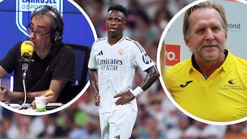 Schuster atiza a Vinicius e Iturralde interviene al instante: tiene miga el vídeo