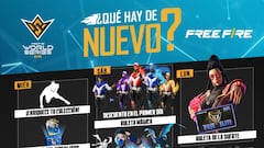 Agenda semanal de Free Fire del 23 al 28 de noviembre con descuentos en la tienda y recarga futura