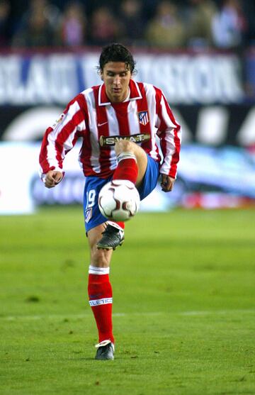 Con el Atl¨¦tico de Madrid jug¨® en dos etapas diferentes: desde 1998 hasta 2000 y la temporada 2003/04.