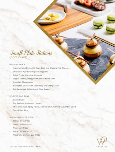 Así es la Oscars Governor’s Ball: el menú de la exclusiva fiesta tras los Premios Oscar