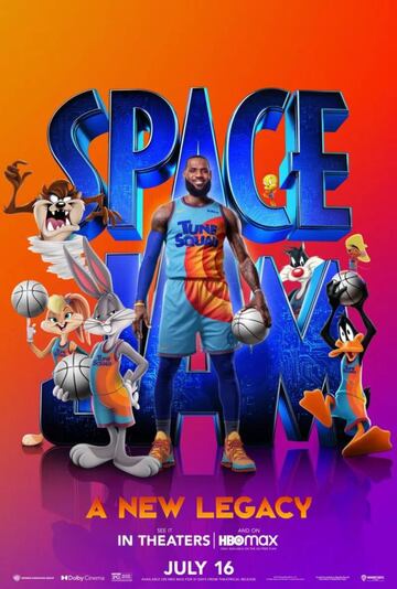 P&oacute;ster oficial de Space Jam: A New Legacy