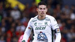 James Rodríguez debuta con el León en la Liga MX