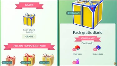 Pokémon GO: ya disponible el Pack Gratis Diario en la tienda; recíbelo cada día