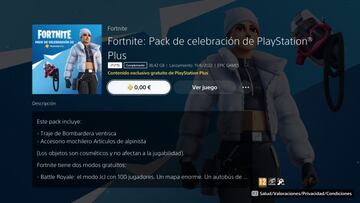 Podemos descargar este contenido gratis si somos miembros de PS Plus