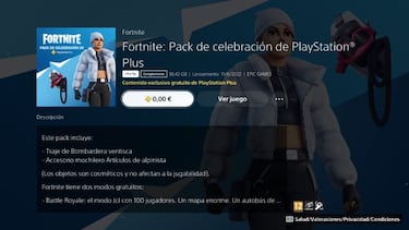 Fortnite Temporada 3: Pack de PlayStation Plus ya disponible; cómo descargarlo gratis
