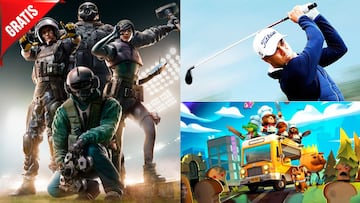 Juegos gratis de PC, PS4, PS5, Steam y Xbox, para este fin de semana del 18 al 20 de junio: Rainbow Six Siege, PGA Tour 2K21...