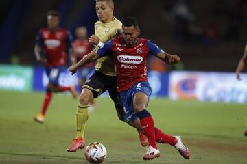 Las mejores imágenes de la goleada de Medellín 4-0 sobre Águilas Doradas en el cierre de la novena fecha de la Liga BetPlay.