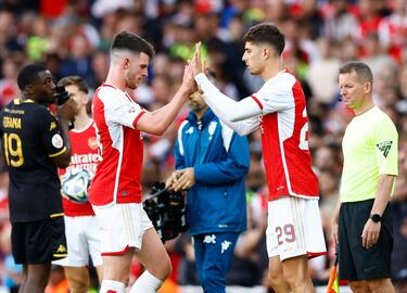 Arsenal predicted starting XI to line up against Manchester City in the Community Shield