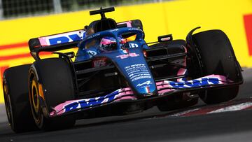 Fernando Alonso (Alpine A522). Montreal, Canadá. F1 2022.
