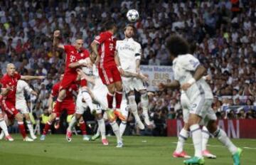 Las mejores imágenes del Real Madrid-Bayern Munich