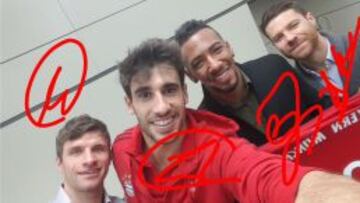 El Bayern renueva a Xabi, Javi Martínez, Boateng y Müller