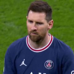 El regocijo total del madridista: la cara de Messi al final tras la proeza blanca