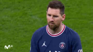 El regocijo total del madridista: la cara de Messi al final tras la proeza blanca
