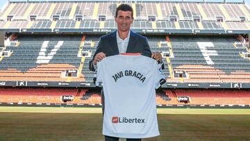 El nuevo entrenador del Valencia CF, Javi Gracia
VALENCIA CF
27/07/2020. Foto: Balencia c.f.