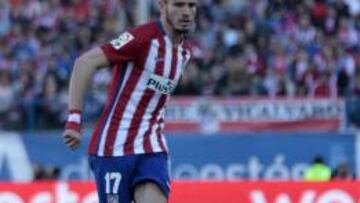 Saúl durante un partido de Liga BBVA contra el Granada.