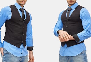 El set de chaleco, camisa y corbata para hombre que se ha convertido en un ‘look’ obligado en estas fiestas navideñas