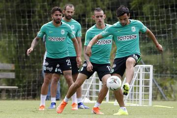 Atlético Nacional se prepara para el duelo ante Independiente Santa Fe en la Copa Águila 