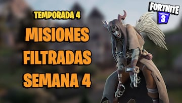 Fortnite Temporada 4: Misiones filtradas de la Semana 4