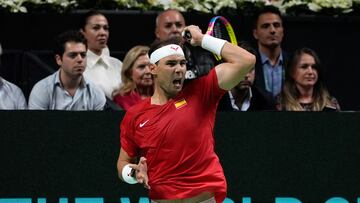 19/11/24 TENIS COPA DAVIS 2024 ELIMINATORIA SELECCION ESPAÑOLA ESPAÑA - HOLANDA
PARTIDO RAFA NADAL - BOTIC VAN DE ZANDSCHULP