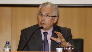 Baltasar Garzon durante una conferencia.